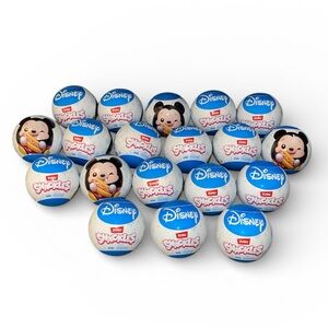 Lot Of 19 Disney ZURU Snackles Capsules Plush Toy Mystery, New In Package